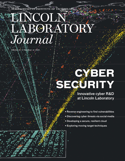 Lincoln Laboratory Journal - Volume 22, Number 1