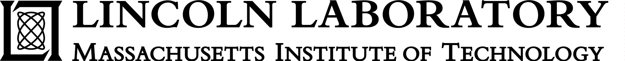 MIT Lincoln Laboratory Full Logo in Black