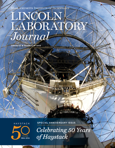 Lincoln Laboratory Journal - Volume 21, Number 1