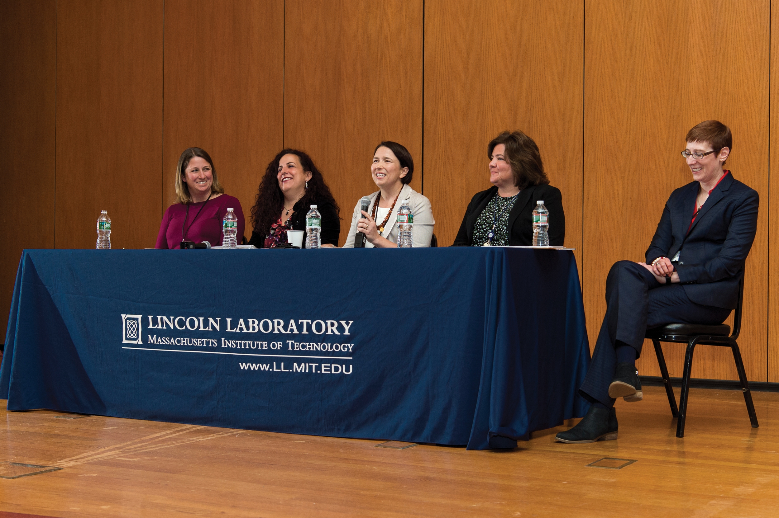 LLWN hosted a panel discussion in celebration of Women's History Month, during which members shared their experiences transitioning to management roles in fields that are predominantly led by men and discussed ways to address workplace inequality.