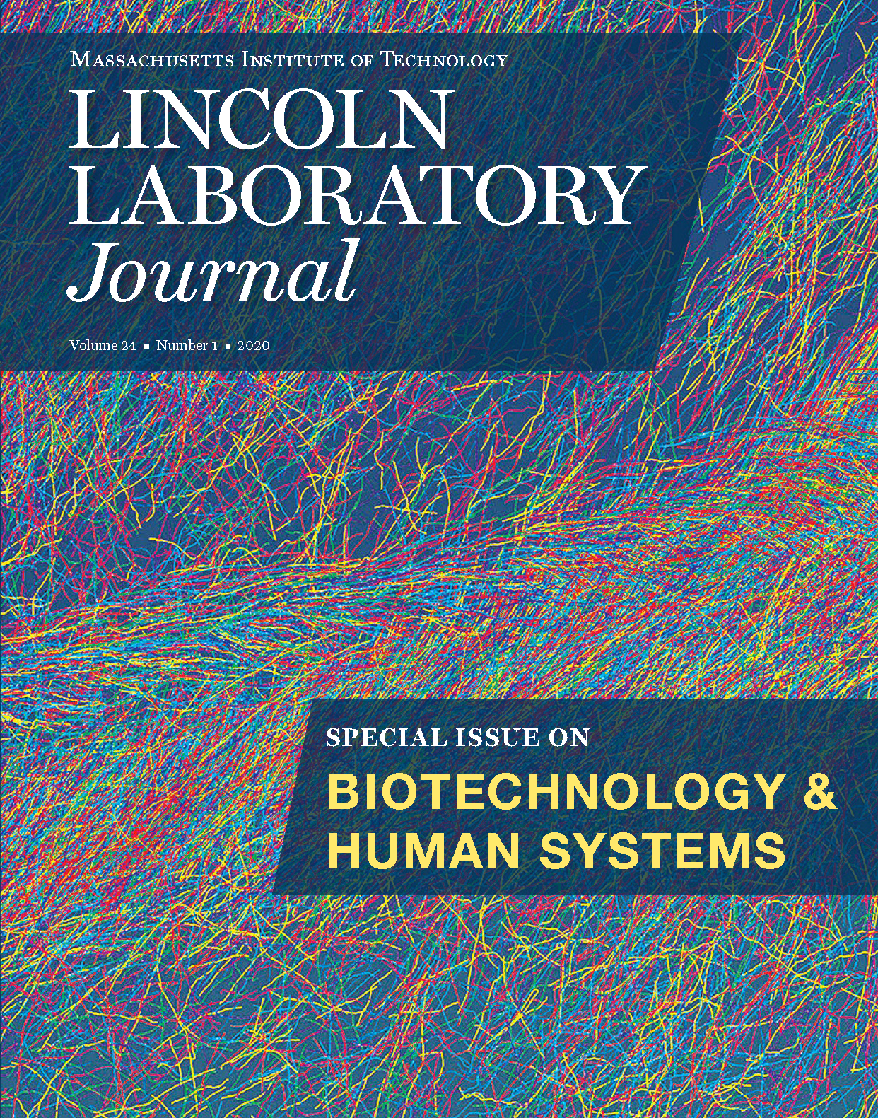 Lincoln Laboratory Volume 24 Number 1 Cover