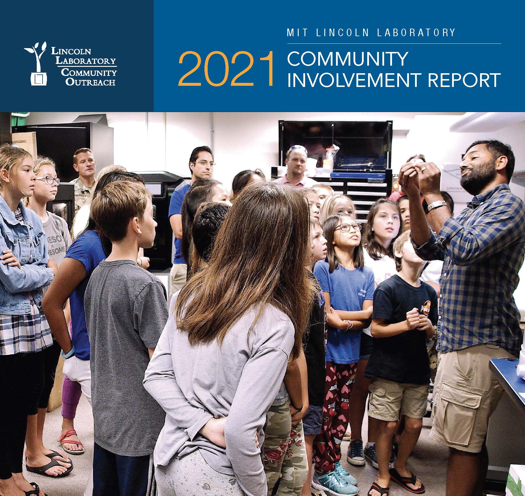 2021 Community Involvement Report Cover