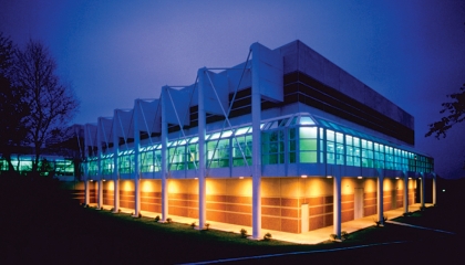 The Microelectronics Laboratory covers 70,000 square feet.