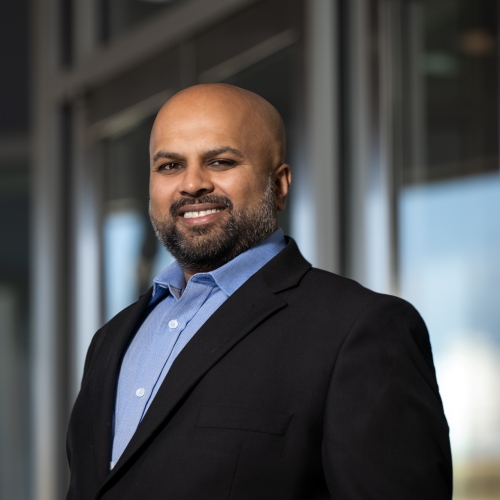 A portrait photograph of Tejash Patel.