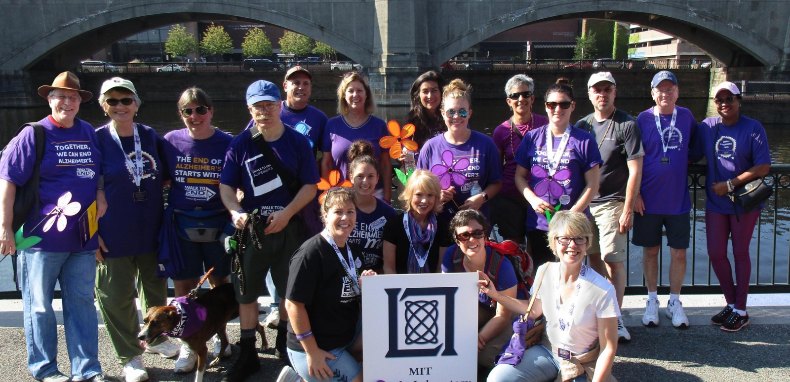 Since 2009 the Lincoln Laboratory Alzheimer Support Community has raised $235,000 and has consistently ranked among the top five teams in the region during the Greater Boston Walk to End Alzheimer’s.