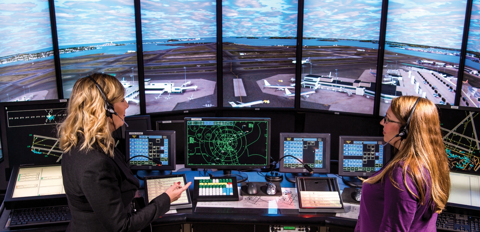Air Traffic Control - Since 1971, we have been supporting the Federal Aviation Administration in the development of new technology for air traffic control. 