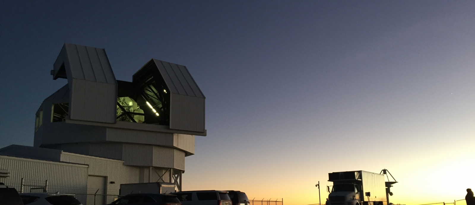 LINEAR The Space Surveillance Telescope was located at North Oscura Peak on the White Sands Missile Range in New Mexico until 2017 and is currently being relocated to Australia.