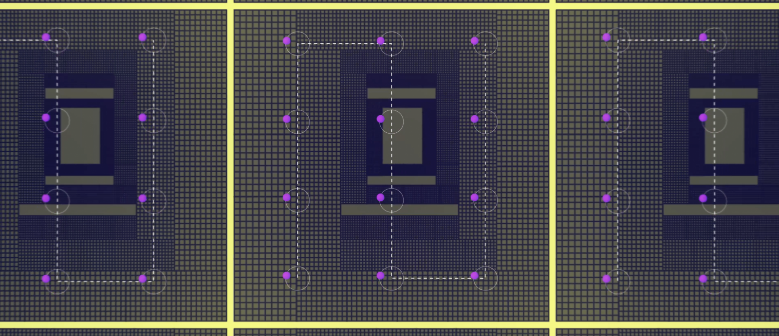 An illustration of electronic oscillator on a chip 