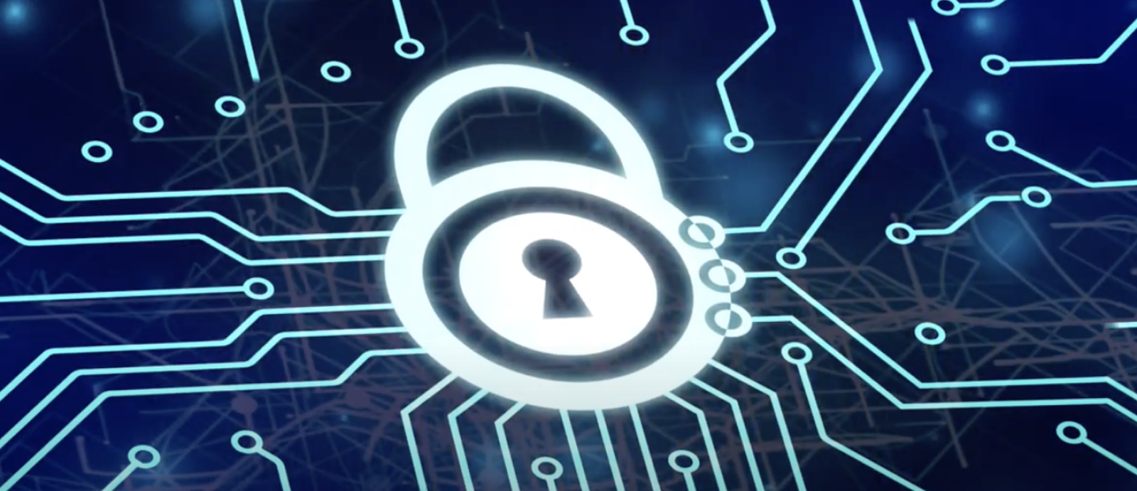 an illustration of a key lock protecting lines and nodes. 