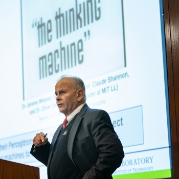 David Martinez, associate head of the Cyber Security and Information Sciences Division, was one of the keynote speakers at the RAAINS workshop.