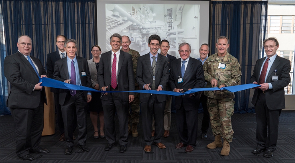 The Defense Fabric Discovery Center (DFDC) was officially opened with a ribbon-cutting ceremony. 
