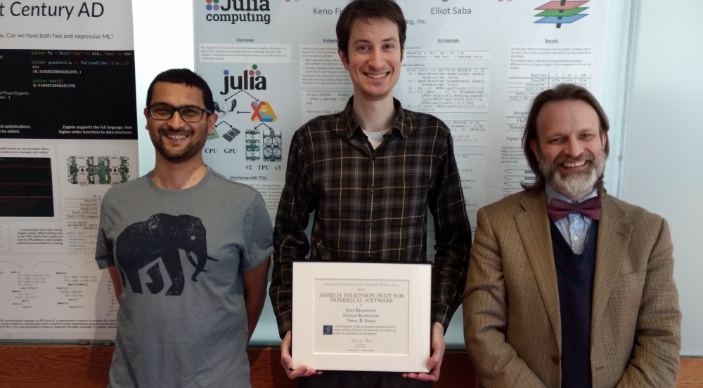 Julia developers and Lincoln Laboratory Fellow Jeremy Kepner