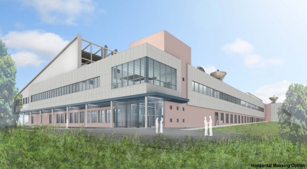 A 3D rendering of the planned Engineering Prototyping Facility 