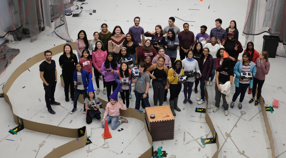 Photo of participants in RACECAR final race day.