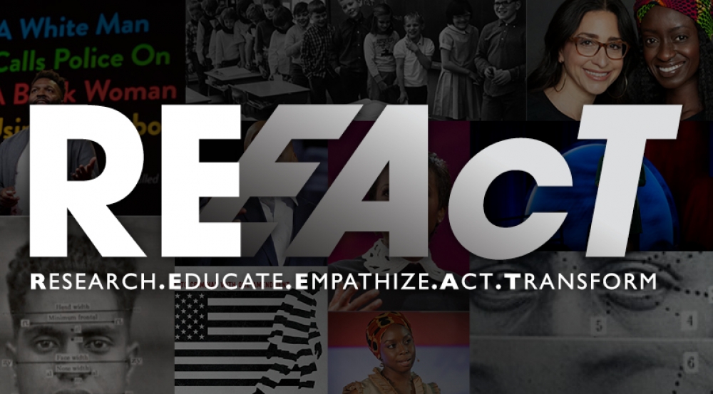 The RE2AcT campaign events focus on topics related to race, racism, and cultural competence.
