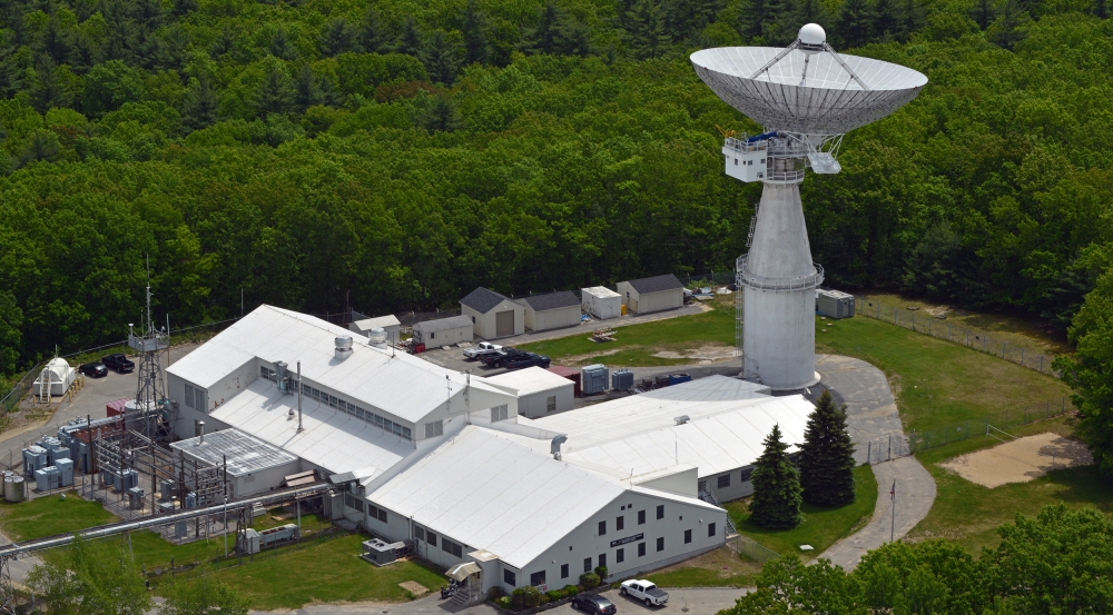 Space Tactics Interns learn the operations of the high-power Millstone Hill radar that tracks space vehicles and space debris.