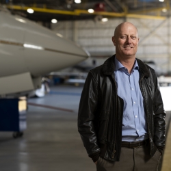 Photo of David Culbertson at the Flight Test Facility