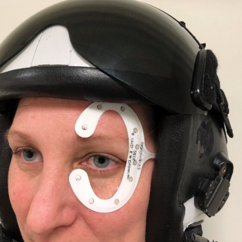 Wearable Eye Tracking headwith tracker