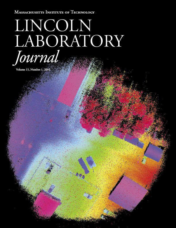 Lincoln Laboratory Journal #15 Issue 1 Cover - Image of Lidar