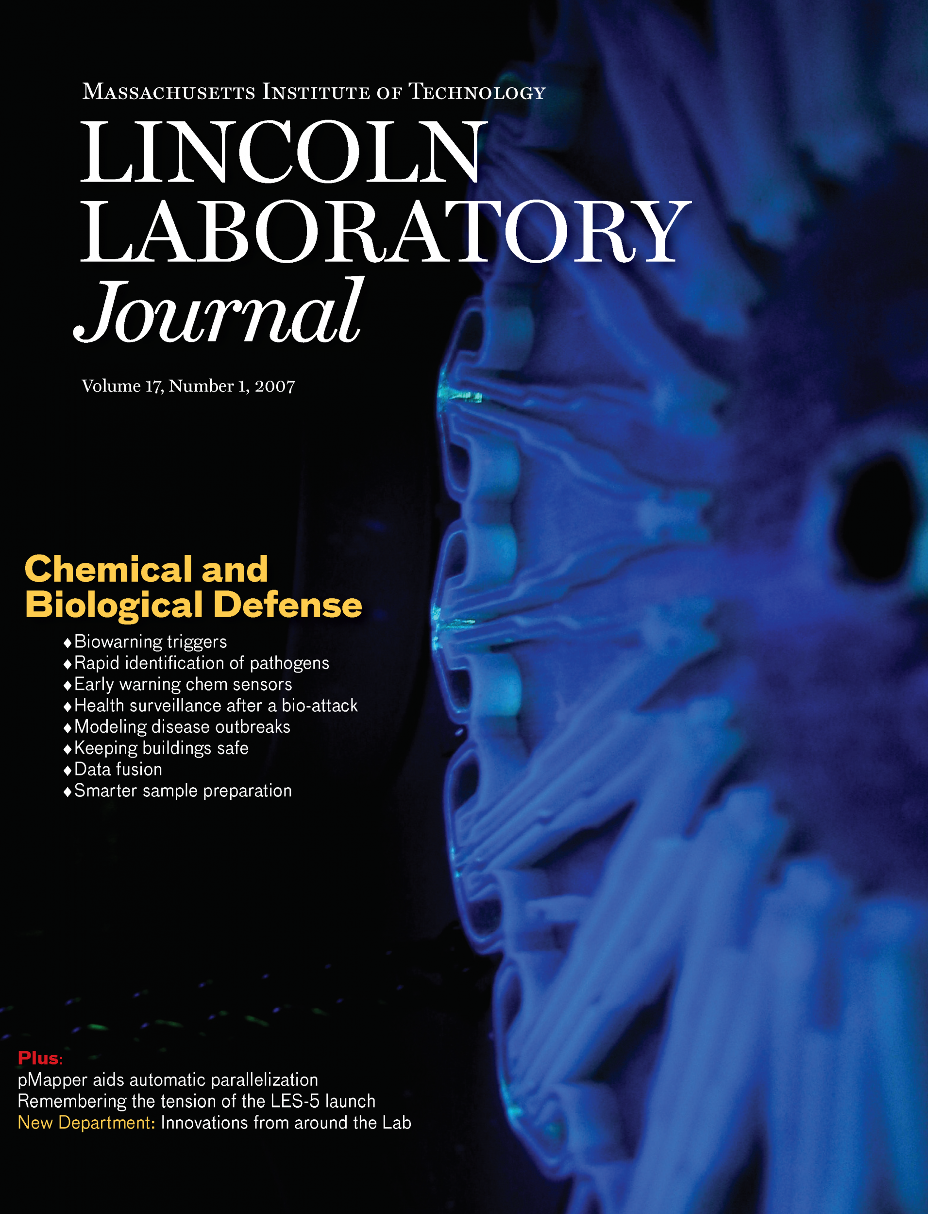 Lincoln Laboratory Journal #17 Issue 1 Cover