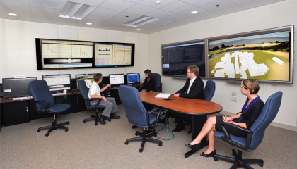 Researchers in the Lincoln Research Network Operations Center identify cyber threats and increase the Laboratory's network security.