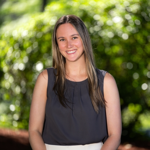 An outdoor portrait photograph of Ashley Arroyo. 