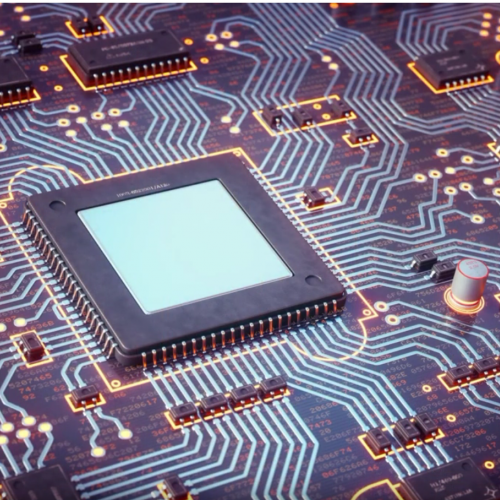 an illustration of a circuit board