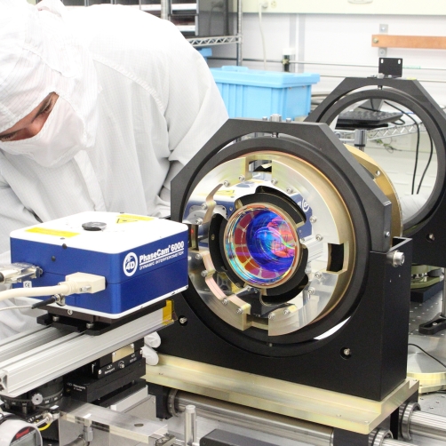 Prototype telescopes, such as the one above, were designed, built, and tested for the Transiting Exoplanet Survey Satellite (TESS) system.