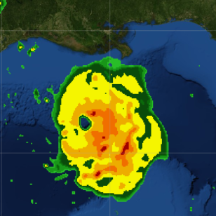 laura global synthetic weather radar