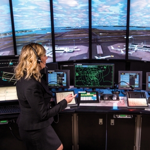 Air Traffic Control - Since 1971, we have been supporting the Federal Aviation Administration in the development of new technology for air traffic control. 