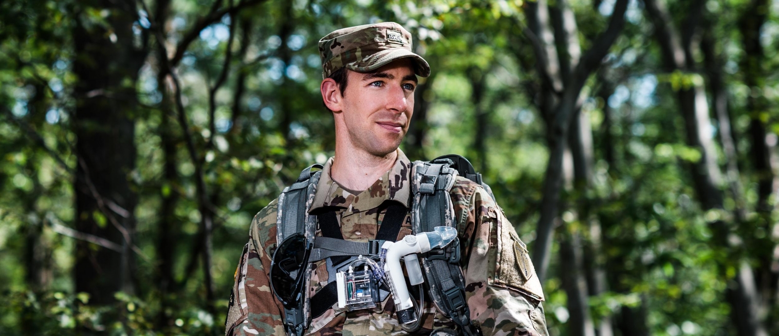The COBRA sensor is more portable and cost-effective than existing indirect calorimetry sensors. It includes a chest harness and bite grip that enable hands-free use of the system during exercise and training.