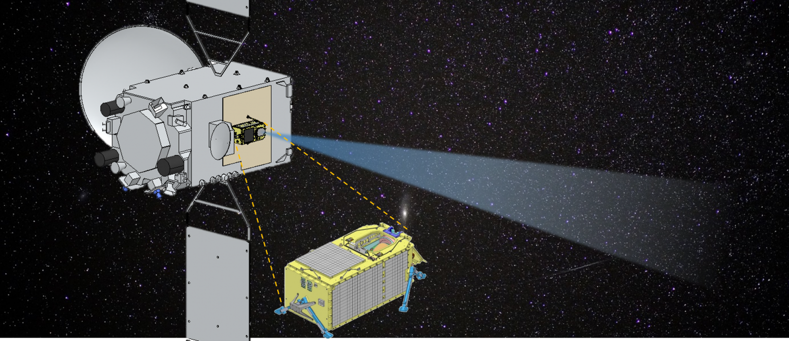 Deployed into the geosynchronous belt, the Japanese satellite QZSS, which carries an optical payload (QZSS-HP) developed by Lincoln Laboratory, will monitor objects in that region of space.