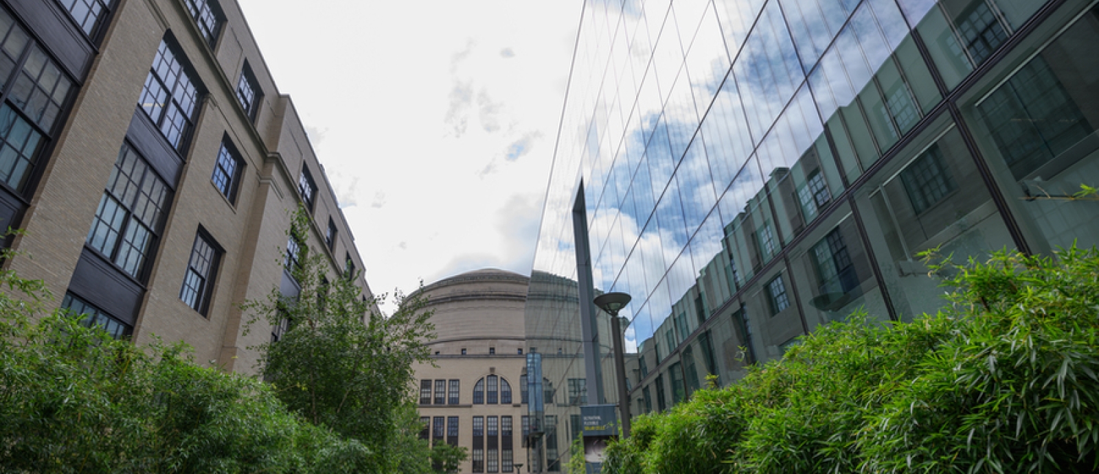 Exterior photo of an MIT campus building