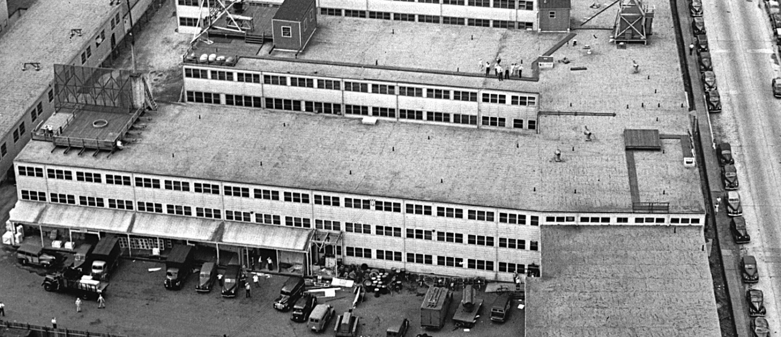 Building 20 on the MIT campus, home of the Rad Lab from 1943 to 1945. Photo: MIT Museum.