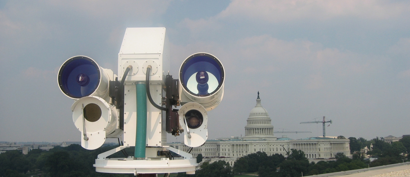 The ERSA system uses cameras to track aircraft flying too close to the capital’s no-fly zone.