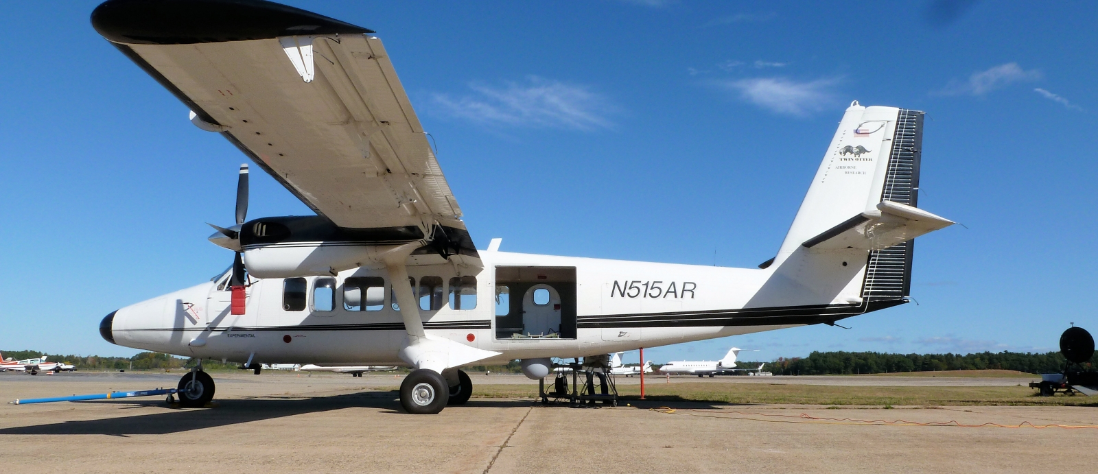 The Twin Otter aircraft serves as an airborne test bed.