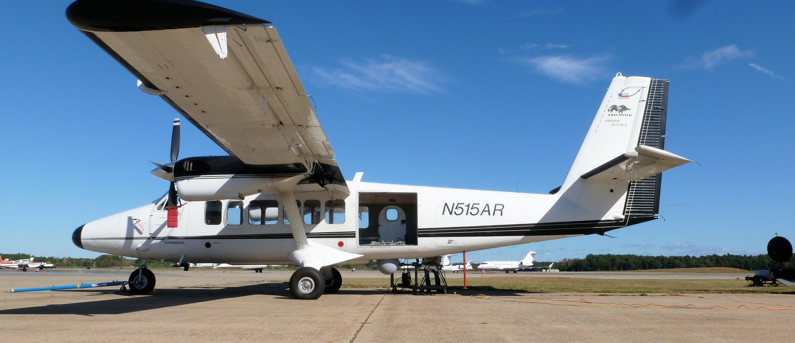 The Twin Otter aircraft serves as an airborne test bed.