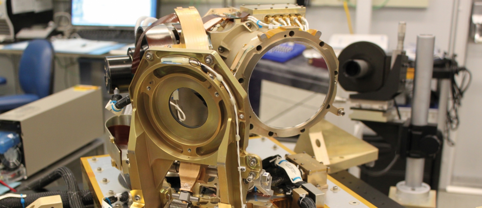 The optical module for the Lunar Laser Communication Demonstration. 