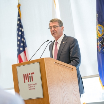 Ashton Carter. Photo taken from MIT News. 