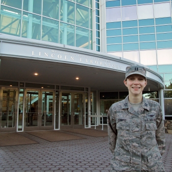 Capt. Stefanie Coward, a deputy flight commander in the 1st Space Operations Squadron, participated in the Space Tactics Internship Program.