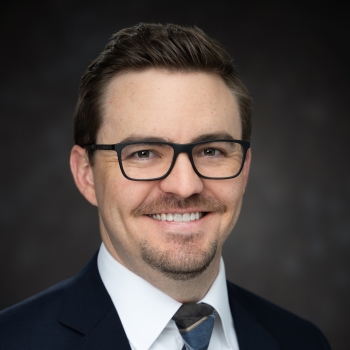 Formal portrait of Steven Gillmer.