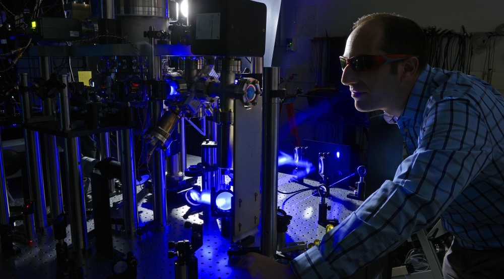 Researchers at Lincoln Laboratory are studying methods to use trapped ions for large-scale quantum information processing.