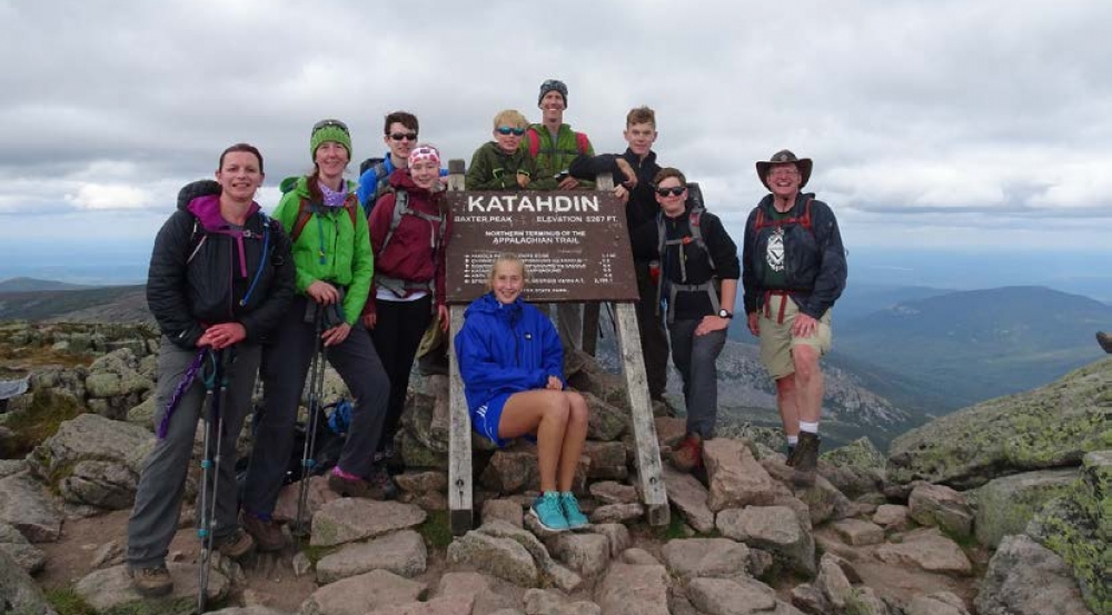 When not pursuing STEM activities, Venture Crew 1775 enjoys monthly outdoor activities, like hiking Mount Katahdin. 