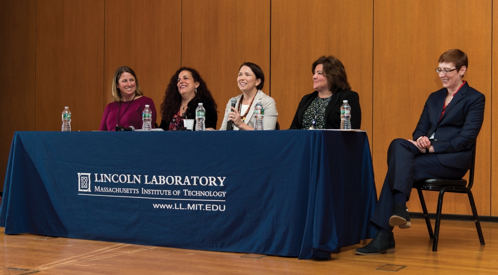 LLWN hosted a panel discussion in celebration of Women's History Month, during which members shared their experiences transitioning to management roles in fields that are predominantly led by men and discussed ways to address workplace inequality.