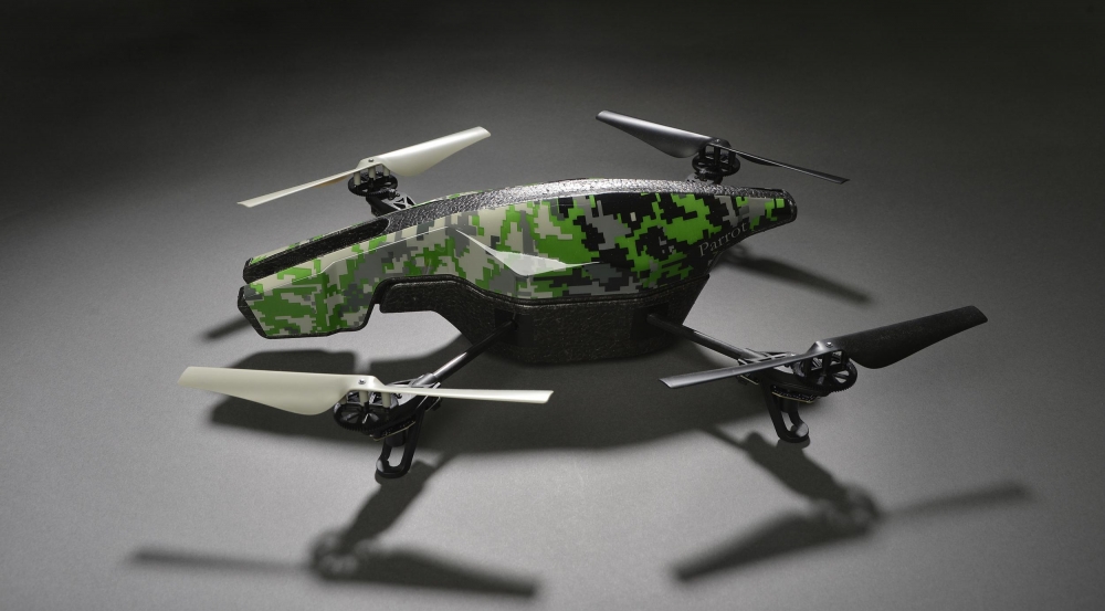 Commercial unmanned aerial systems, like the one pictured above, are increasingly flown in urban areas; if used for illicit purposes, they can pose dangers to civilians.  