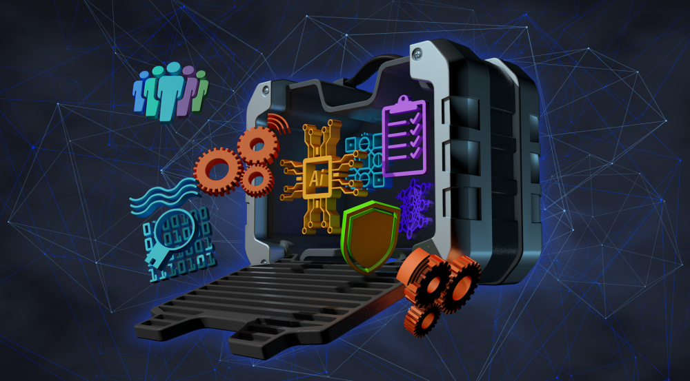 Responsible AI Toolbox art concept