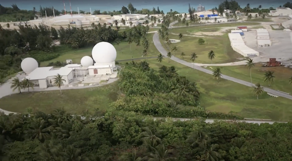 Kwajalein Field Site Aerial Image