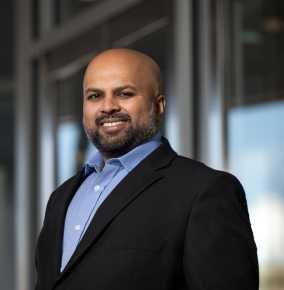 A portrait photograph of Tejash Patel.