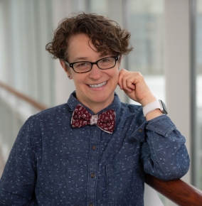 A portrait of Sarah Curry