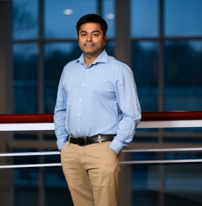 A portrait photograph of Rahul Amin.